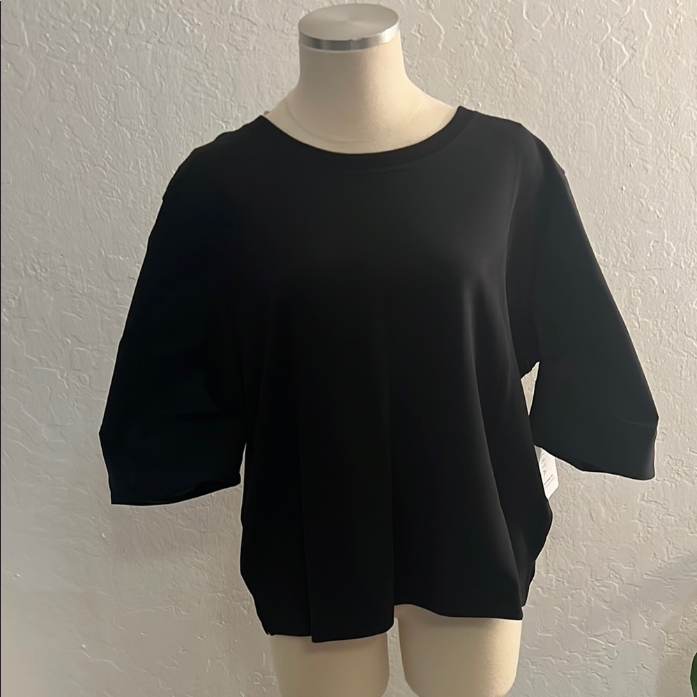 Athleta Black Boxy Relaxed T-Shirt
